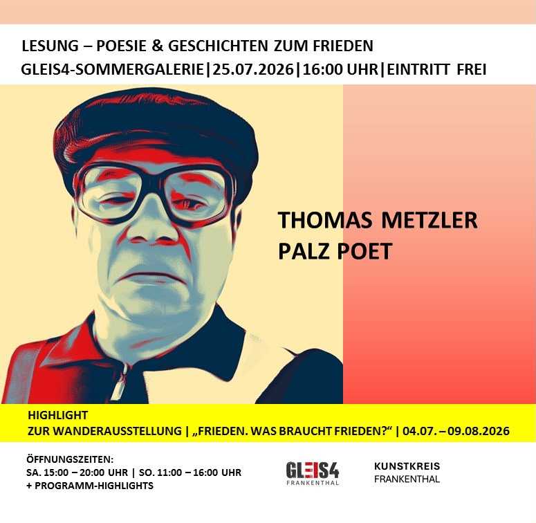 Sommergalerie: Lesung & Geschichten zum Frieden